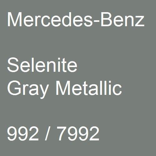 Mercedes-Benz, Selenite Gray Metallic, 992 / 7992.